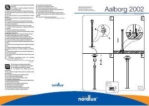 Brugsanvisning Nordlux Aalborg 2002 Lampe