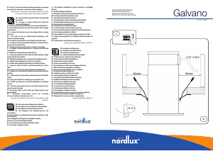 كتيب مصباح Galvano Nordlux