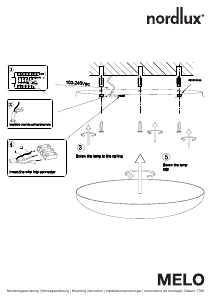 Instrukcja Nordlux Melo Lampa