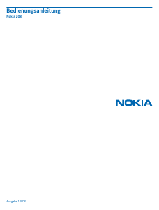 Bedienungsanleitung Nokia 208 Handy