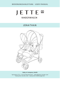 Priročnik Jette Jonathan Otroški voziček