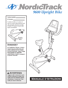 Manuale NordicTrack 9600 Upright Cyclette