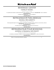 Manual de uso KitchenAid KUBR204EPA Refrigerador