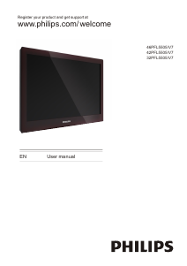 Handleiding Philips 32PFL5505 LCD televisie