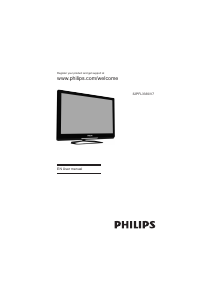Handleiding Philips 32PFL3330 LCD televisie