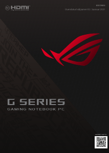 Kasutusjuhend Asus GA503QS ROG Sülearvuti