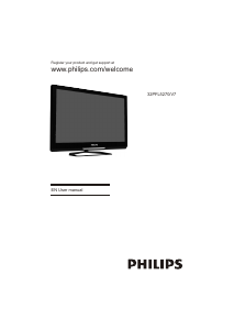 Manual Philips 32PFL5270 LCD Television