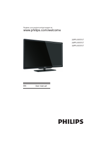 Manual Philips 32PFL5537 LCD Television