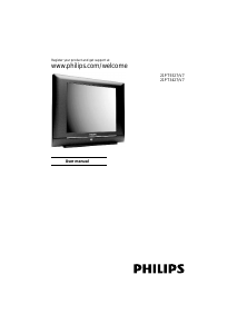 Manual Philips 21PT3427 Television