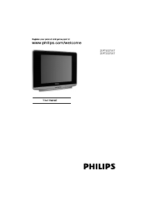 Manual Philips 21PT4327 Television