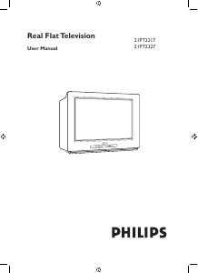 Manual Philips 21PT2327C Television
