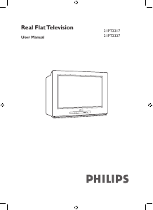 Manual Philips 21PT2327 Television