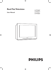 Manual Philips 21PT5027C Television