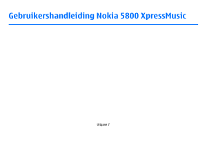 Bedienungsanleitung Nokia 5800XM Handy