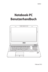 Bedienungsanleitung Asus ROG G55VW Notebook