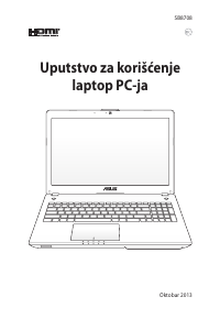 Priručnik Asus ROG G56JR Prijenosno računalo