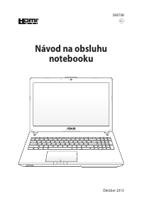 Návod Asus ROG G56JR Laptop
