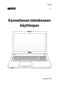 Käyttöohje Asus ROG G56JR Kannettava tietokone