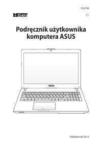 Instrukcja Asus ROG G56JR Komputer przenośny