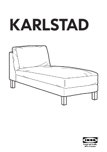 Mode d’emploi IKEA KARLSTAD Méridienne