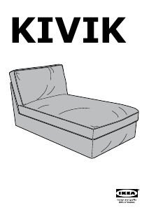 Kasutusjuhend IKEA KIVIK Lamamistool