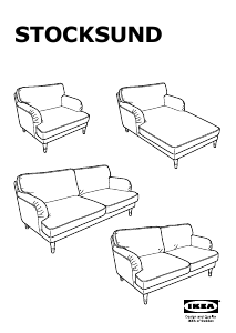 Hướng dẫn sử dụng IKEA STOCKSUND Ghế sofa dài