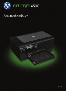 Bedienungsanleitung HP OfficeJet 4500 Multifunktionsdrucker