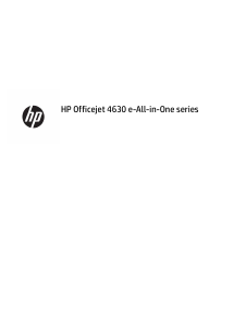 Bedienungsanleitung HP OfficeJet 4630 e Multifunktionsdrucker