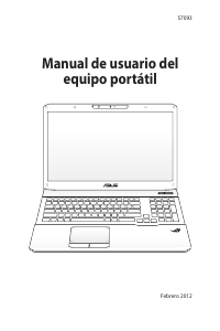 Manual de uso Asus ROG G75VX Portátil