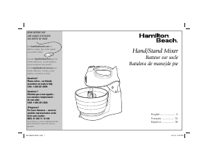 Handleiding Hamilton Beach 64695N Power Deluxe Handmixer