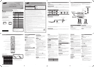 Manual Samsung UN40JH5005F LED Television
