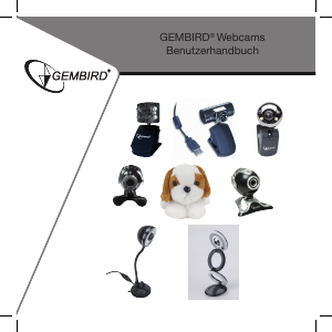 Bedienungsanleitung Gembird CAM44U Webcam