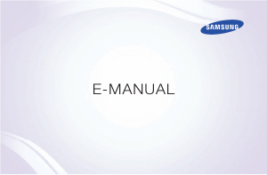 Manual Samsung UN40JH5005H LED Television