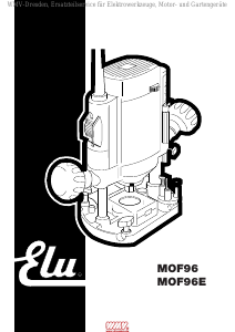 Mode d’emploi Elu MOF96 Défonceuse multifonction