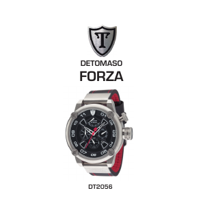 Handleiding Detomaso Forza Horloge