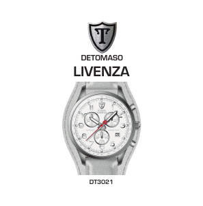 Handleiding Detomaso Livenza Horloge