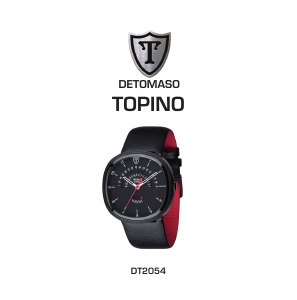 Handleiding Detomaso Topino Horloge