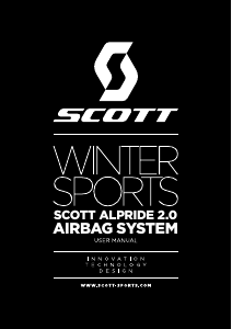 Manual de uso Scott Alpride 2.0 Airbag para avalancha