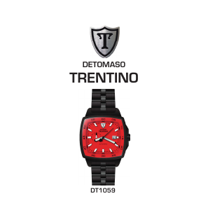 Handleiding Detomaso Trentino Horloge