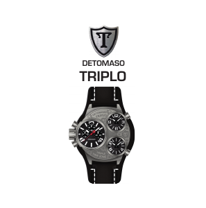 Bedienungsanleitung Detomaso Triplo Armbanduhr