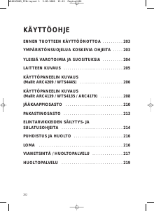 Käyttöohje Whirlpool WTS4445 A+NFX Jääkaappipakastin