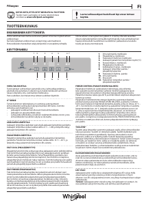 Käyttöohje Whirlpool BSNF 8352 W Jääkaappipakastin
