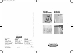 Handleiding Whirlpool WTS4445 NFX Koel-vries combinatie