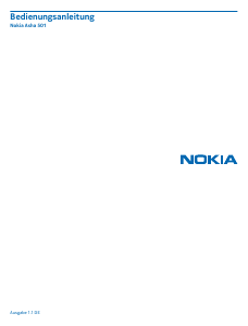 Bedienungsanleitung Nokia Asha 501 Handy