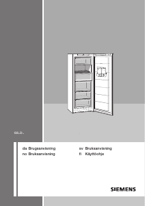 Bedienungsanleitung Siemens GS30DN10 Gefrierschrank