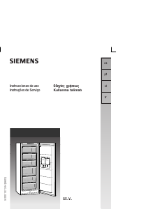 Manual de uso Siemens GS34VV20 Congelador