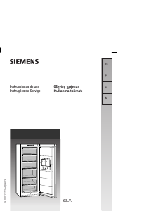 Manual de uso Siemens GS34VV30 Congelador