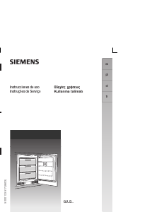 Hướng dẫn sử dụng Siemens GU15DA40 Tủ đông