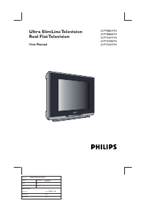 Manual Philips 21PT5438 Television
