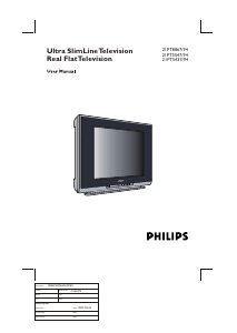 Manual Philips 21PT5547 Television
